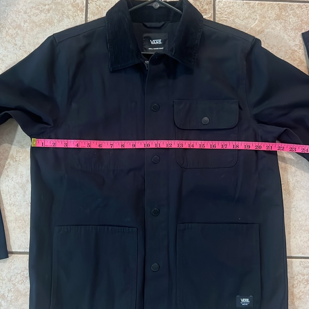 NWOT Vans Men's Drill Chore Coat Jacket Black, Medium‎ - Picture 11 of 12
